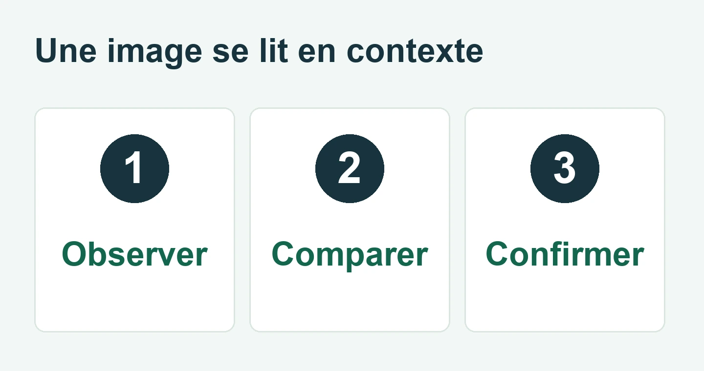 Observer, comparer puis confirmer la cause